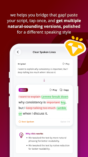 linespeak AI: Speakable Flow Screenshot 2