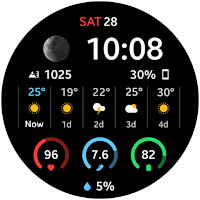 IV2 Digital Watch Face