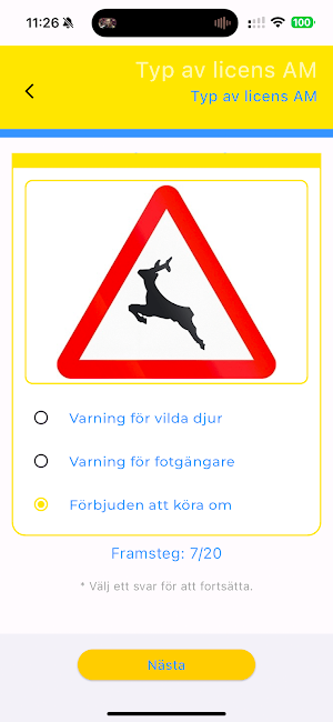 Körkorttesten - Körkort i SE Screenshot 2