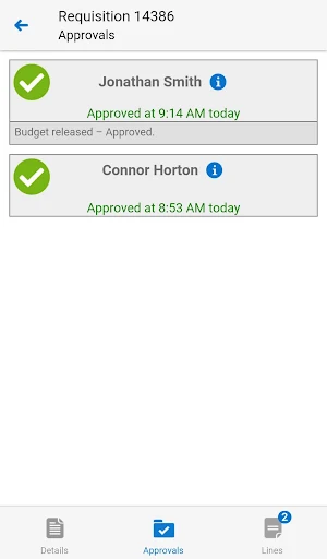 iProcurement for EBS Screenshot 1