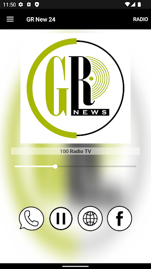 100 Radio TV Screenshot 1