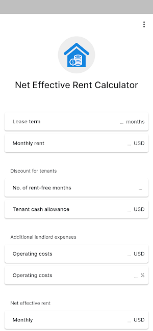 Net Effective Rent Calculator Screenshot 0