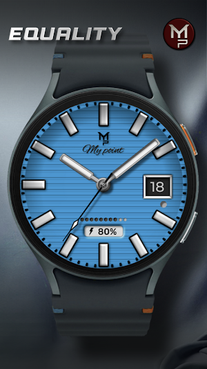 EQUALITY - Analog Watch face Screenshot 1