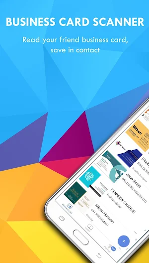 Smart Business Card Reader Screenshot 0