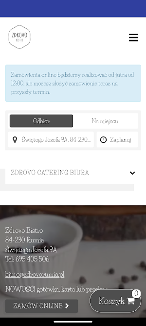 Zdrovo Bistro Screenshot 0