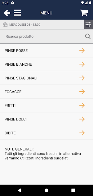 Bingolino's Pinsa Screenshot 2