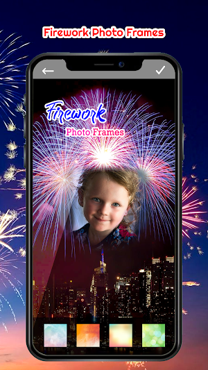 Firework Photo Editor Frames Screenshot 3