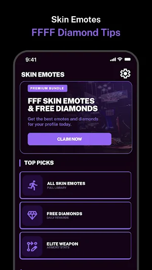 SkinEmotes & FFFF Diamond Tips Screenshot 3