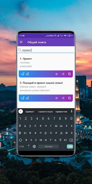Турецкий разговорник Screenshot 2