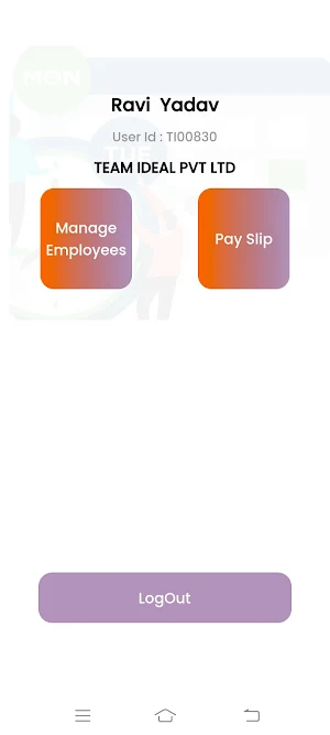 Team Ideal HRMS Screenshot 1