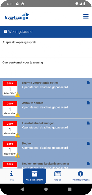 Evertsen Bouw Zwolle Screenshot 1