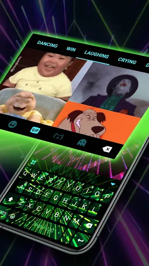Live 4D Wallpaper Keyboard Background Screenshot 3
