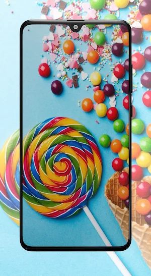 Candy Wallpapers & cute Backgrounds Images Screenshot 1