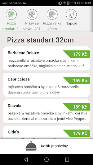 Gido's Pizza Praha Screenshot 2
