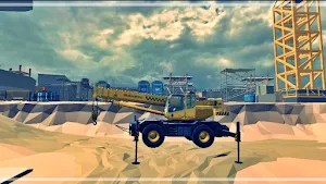Crane Construction Simulation Screenshot 2