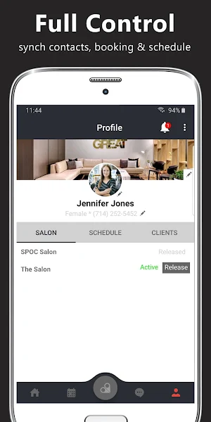FaveSalon Stylist Screenshot 3