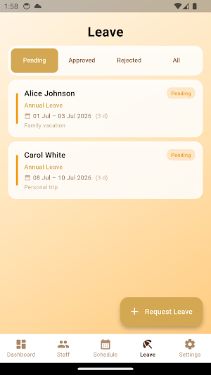 Cafe Staff Commander Screenshot 3