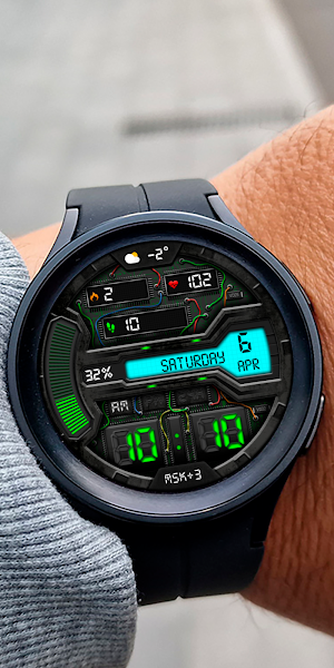 DINAKU Nixie URX26 Watch face Screenshot 1