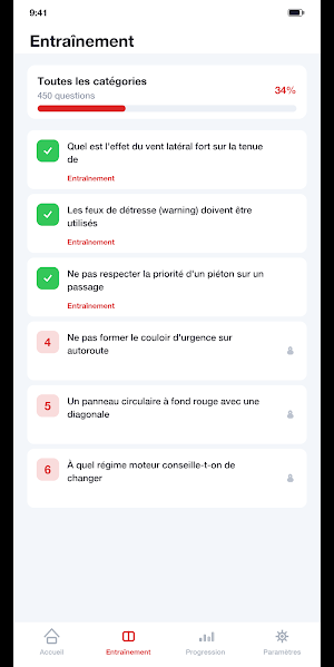 Code de la Route 2026 QCM Screenshot 1