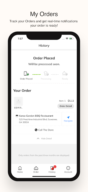 Korea Garden BBQ Restaurant Screenshot 2