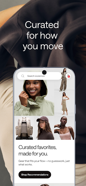 lululemon Screenshot 1