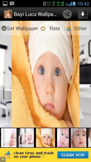 Bayi Lucu Wallpaper Screenshot 3
