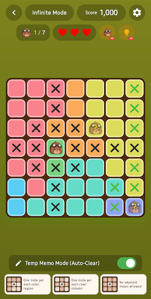 DooDoku: Cute Logic Puzzle(IQ) Screenshot 2