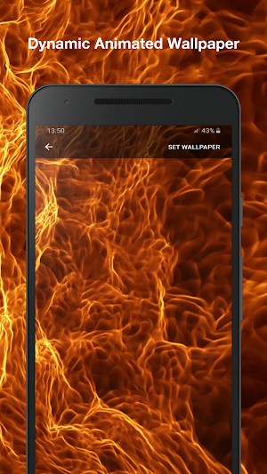 Fiery Screen Wallpaper Pro Screenshot 1