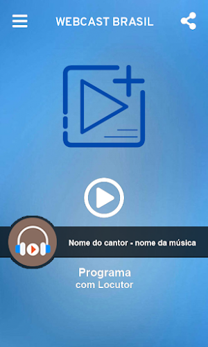 Webcast Brasil Screenshot 0