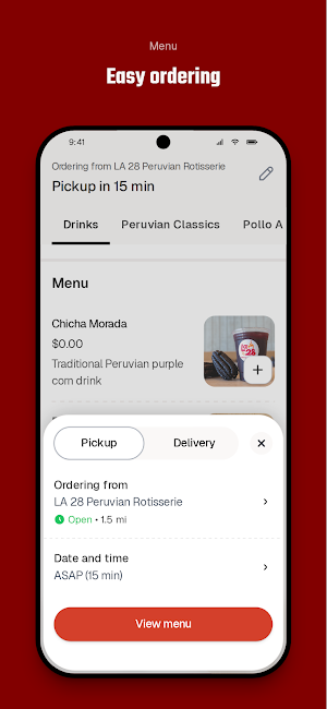 LA 28 Peruvian Rotisserie Screenshot 2