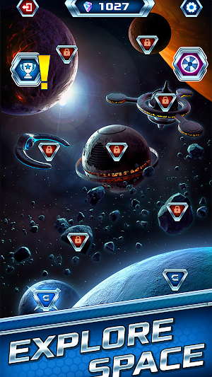 Galaganoid Brick Breaker Screenshot 1