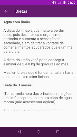 IMC e Dicas Para Emagrecer Screenshot 3