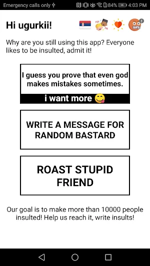 Insult Me Screenshot 1