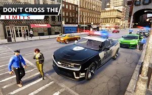 US Police Car Driving Games 3D Screenshot 1
