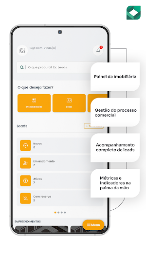 CV CRM: Imobiliária Screenshot 2