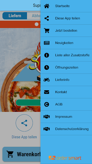 Suprema Pizza Screenshot 2