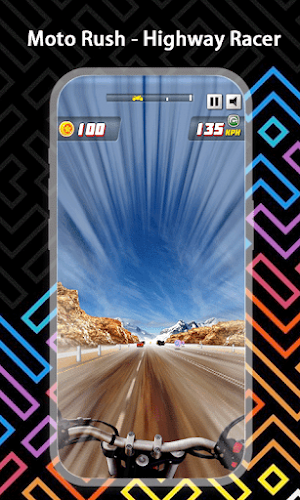 Moto Rush - Highway Racer Screenshot 0