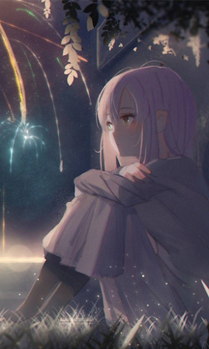 Sad Girl Anime Wallpaper Screenshot 0