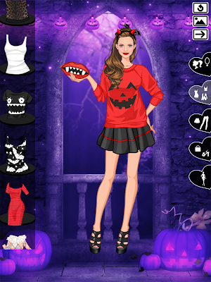 🕷 ♰ Halloween ♰ dress up game Screenshot 1