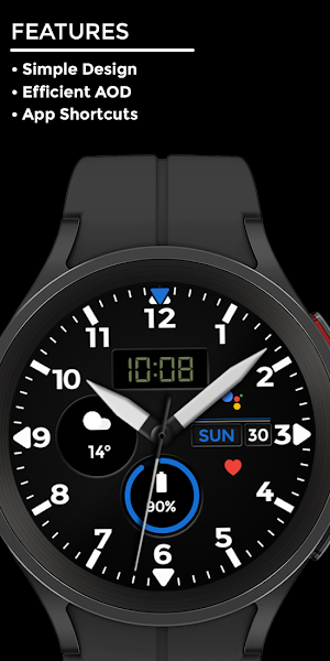 Night ver 14 - watch face Screenshot 1