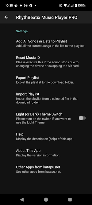 RhythBeatix Music Player PRO Screenshot 3