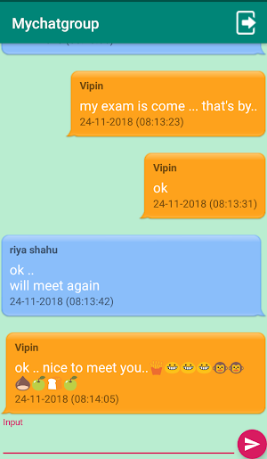 my chat group Screenshot 0
