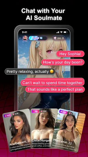 Heartly AI: Virtual Friend Screenshot 1