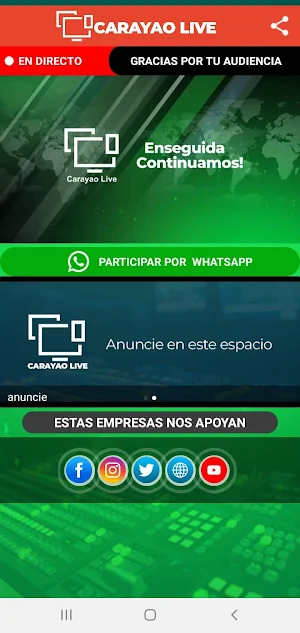 Carayao Live Screenshot 1