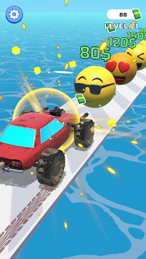 Car Evolution: Run Race 3D Screenshot 2