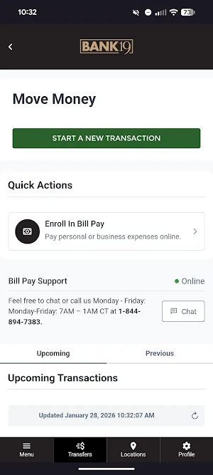 Bank19 Screenshot 2