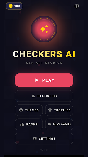 Checkers AI: Draughts Game Screenshot 1
