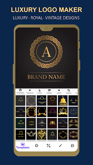 Luxury Logo Maker : Royal Logo Screenshot 2