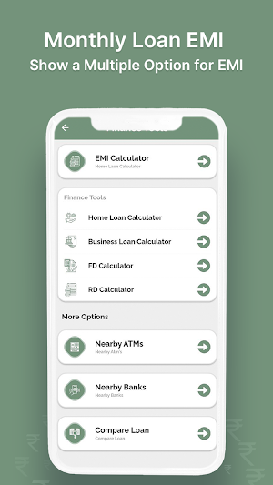 RupeeLoan EMI Calculator Screenshot 2