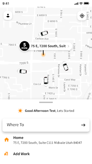 UFO Ride Share Screenshot 1